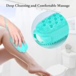 Bubble Bath Brush – Double-Sided Silicone Body Brush with Quick Foaming Sponge, Gentle Exfoliation & Massage for All Skin Types - Image 7