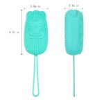 Bubble Bath Brush – Double-Sided Silicone Body Brush with Quick Foaming Sponge, Gentle Exfoliation & Massage for All Skin Types - Image 5