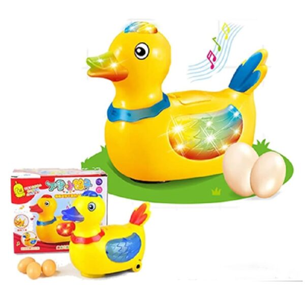 Musical Electric Lay Eggs Duck Toys For Kids and Boys