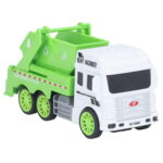 Toy Garbage Truck – Green Recycling Sanitation Vehicle with Real Sliding Action | Inertial Plastic Dumper Truck for Kids to Learn Waste Classification and Environmental Awareness - Image 3