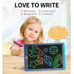 8.5 Inch LCD Writing Tablet for Kids – Colorful Doodle Board Drawing Tablet with Lock, Erasable & Portable
